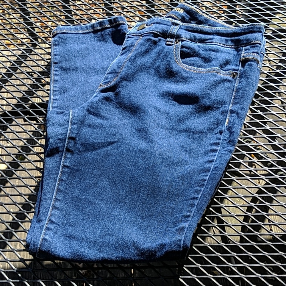 Michael Kors dark wash skinny jeans
